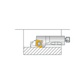@R Series 15° Cassette Tool Holder - Makotools Industrial Supply Tools for Metal Cutting